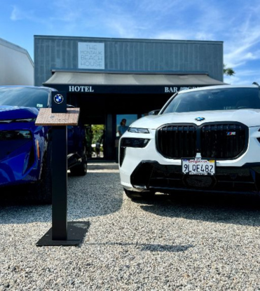 BMW activation in front of The Montauk Beach House