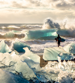Chris Burkard – The Joy of Surfing in Ice-Cold Water (Video)